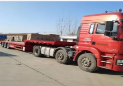 全國物流運輸13.75米高低平板車-13.75米平板車怎么裝貨車